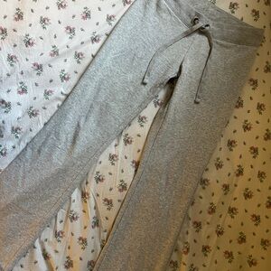 Gray Drawstring Lounge Pants